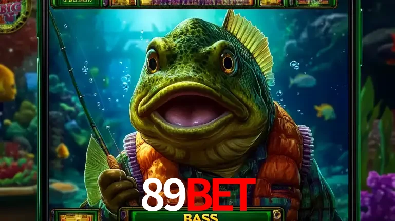 Personagem de peixe pescador do popular jogo de slot com tema de pescaria, uma das emocionantes opções de caça-níqueis para jogar e ganhar no cassino 89bet.